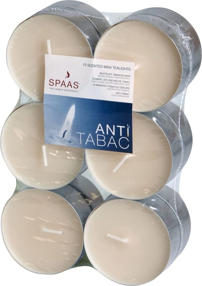 Geurtheelicht 10u 12st anti-tabak Spaas