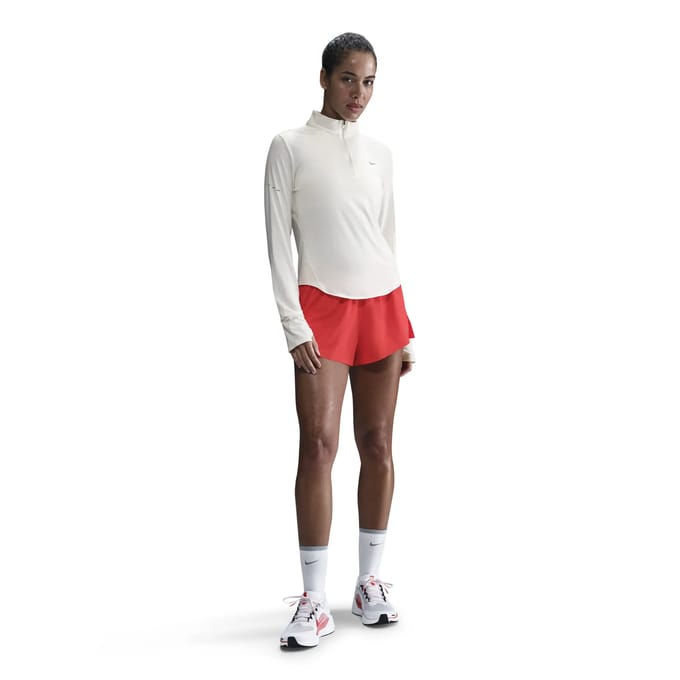 Damestrui met lange mouwen en 1/4 rits Nike Swift