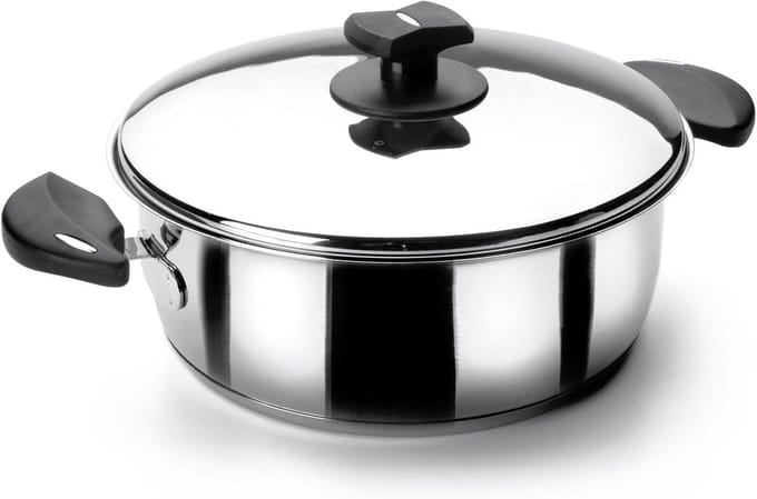 Koekenpan 28 cm met antiaanbaklaag en handvat