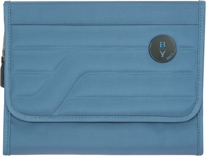 Bric's Ulisse toilettas met haak grey blue