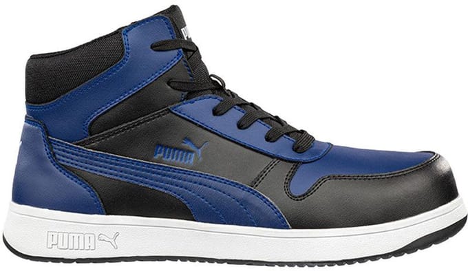 Puma Frontcourt S3L 630070 - Zwart/Blauw - 39