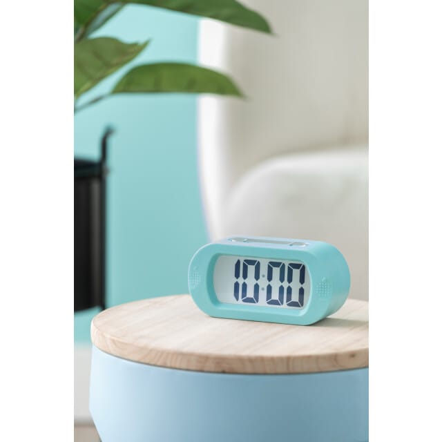 Karlsson - Wekker Gummy - Turquoise blue