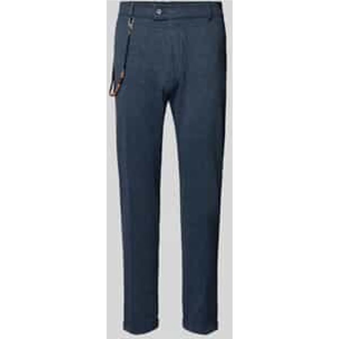 Stoffen broek met structuurmotief, model 'Conn'