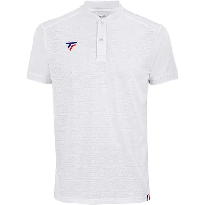 Tecnifibre Team Mesh Korte Mouw Poloshirt Wit 6-8 Years