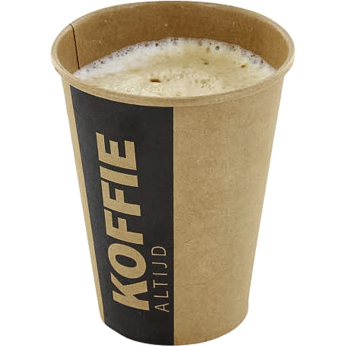 Beker uit karton (altijd koffie) | 300 ml | diameter 90 mm | pak van 50 stuks