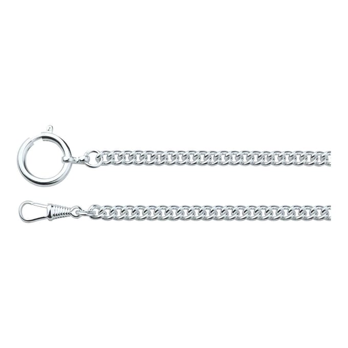 kettingpantser 7,0 mm verzilverd