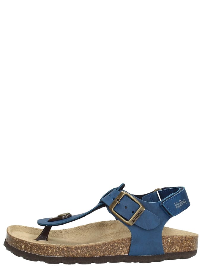 Kipling Kipling Juan 3 Sandalen blauw Leer