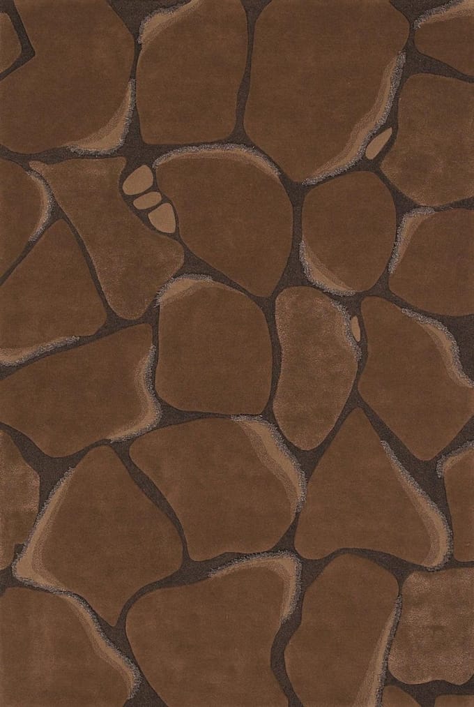 LIGNE PURE Create Vloerkleed/tapijt - Bruin - 200x300