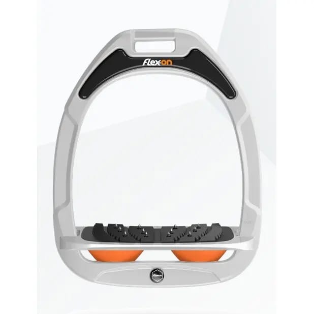 Ultra Grip Verstelbare Beugels Wit/Grijs/Oranje Flex-On Green Composite