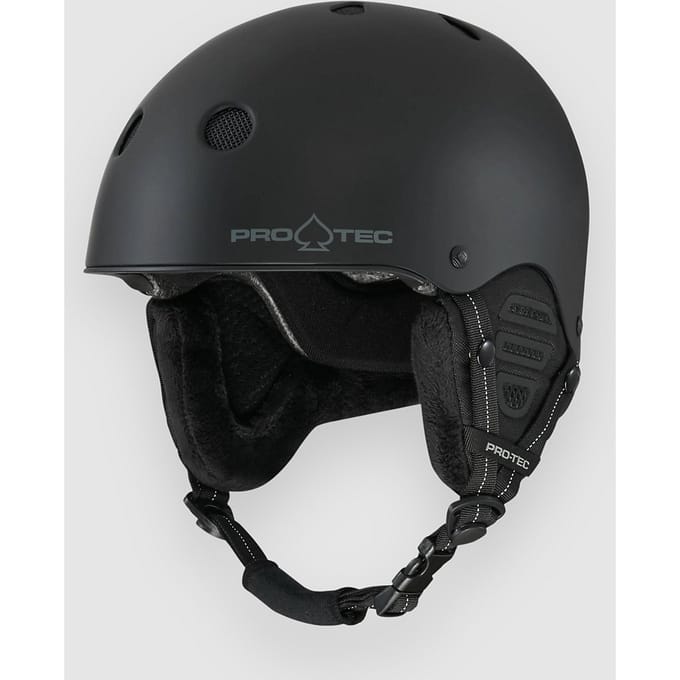 PRO-TEC Low Pro Snow Helm zwart