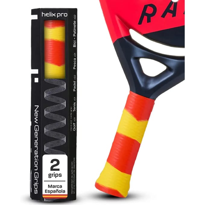 Helix Pro Padelgrip Rojo/Amarillo - 30