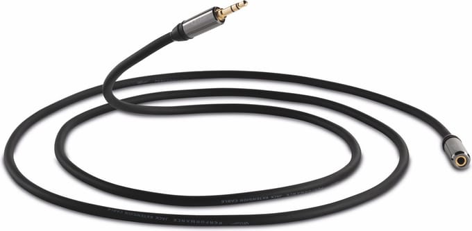 QED PERFORMANCE 3,5mm HEADPHONE EXT 5m - Hoofdtelefoonkabel