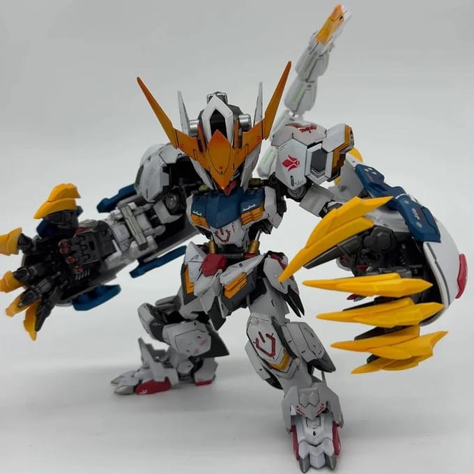 MGSD Barbatos ASW-G-08 Lord Wolf Grande Griffe & Queue Méca Modèle à Assembler Kit de Construction Décoration de Bureau Poupée Jouets Puzzle pour Garçons Objets de Collection