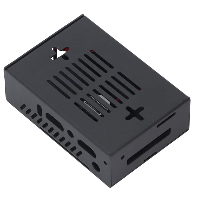 Koelbehuizing voor Orange Pi 5 MAX Zinklegering Single Board Computer Metalen Koelbehuizing Behuizing met Ventilator