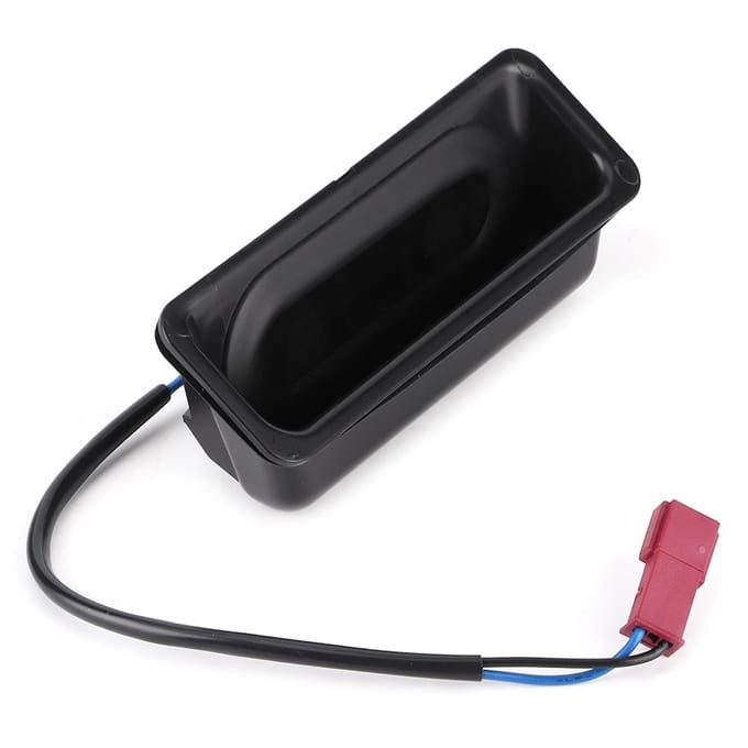 Rear Trunk Tailgate Push Button Handle Release Boot Lid Switch 51248168035 Fit for 5 Series E39 E60 E61 black