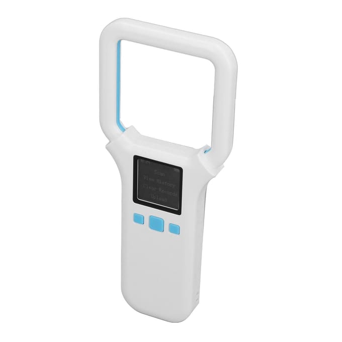 Dieren Tag Reader 134.2khz 125khz RF Huisdier Chip Handheld ID Scanner Reader voor EMID FDX B ISO11784 85