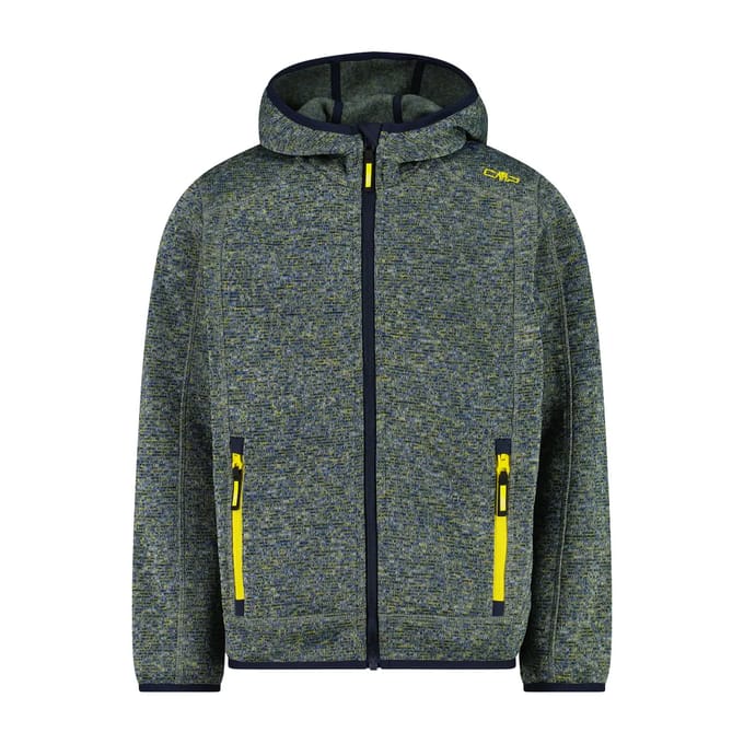 Kinder fleece met capuchon CMP