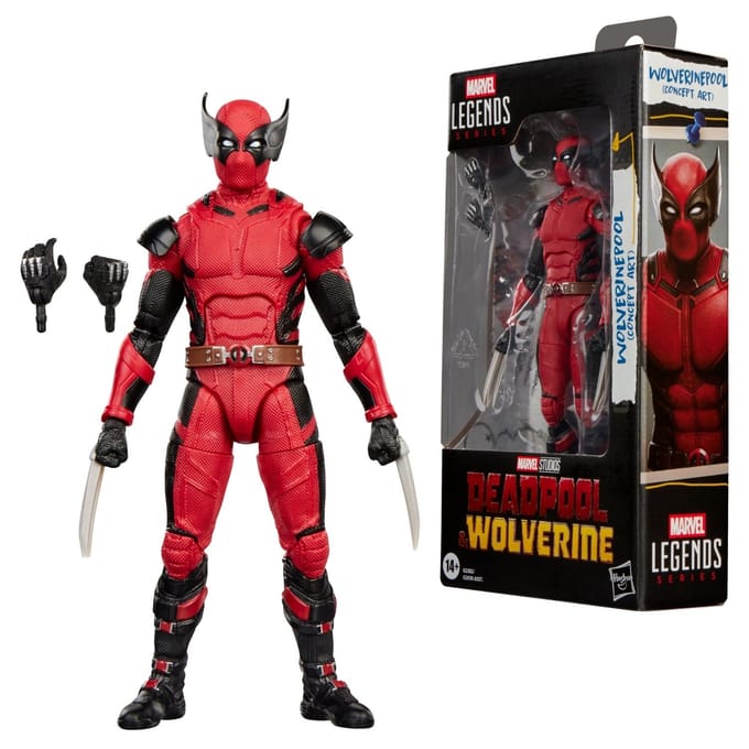 Marvel Legends Series Wolverinepool (Concept Art) uit Deadpool & Wolverine van Marvel Studios, filmverzamelobject, X-Men-actiefiguur van 15 cm