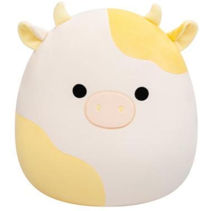 Squishmallows - Large Plush (Bodie - Yellow Spotted Cow) - 40cm Plush