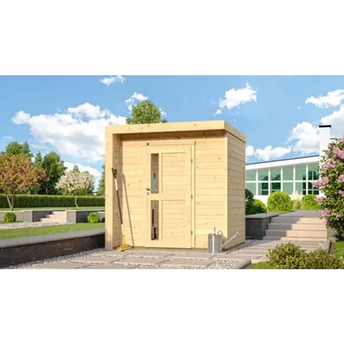 Weka Tuinhuis 262 C - Antraciet - 209x205cm