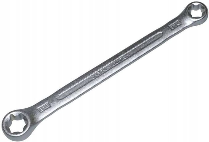 Condor Torx-ringratelsleutel E16x22, 202 mm, chroom-vanadiumstaal