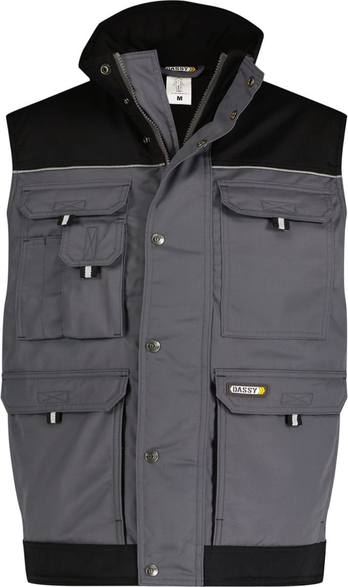 Tweekleurige bodywarmer