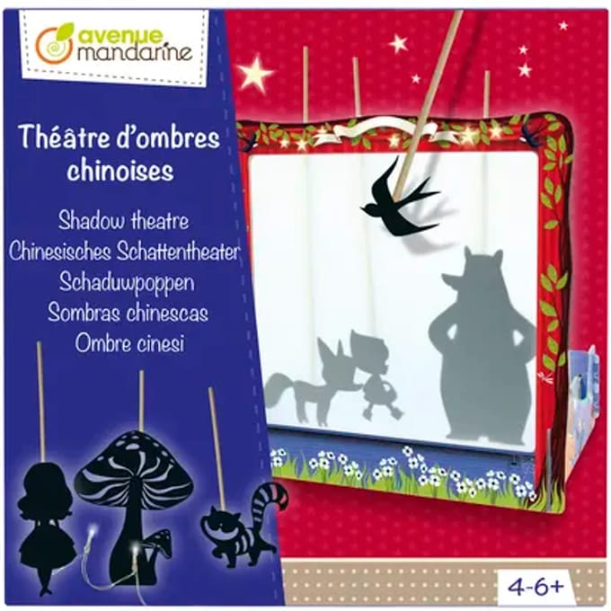 Creatief schaduwtheater decor Avenue Mandarine
