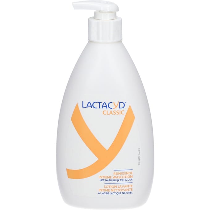 Lactacyd Classic - Intieme Waslotion - Reinigend - Met Natuurlijk Melkzuur - 400 ml