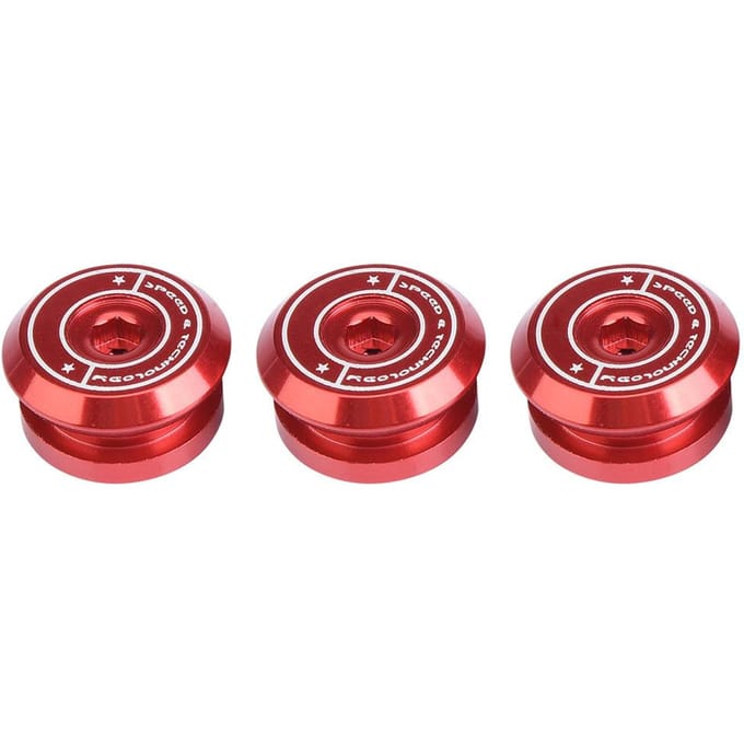 3 Stuks Motorfiets   Reiniger   Decoratieve Afdekking voor   Xmax300 2017-2018(Rood)
