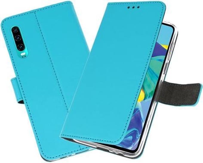 Bestcases Pasjeshouder Telefoonhoesje Huawei P30 - Blauw