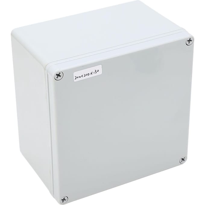 Aansluitdoos ABS Waterdicht IP67 Buiten Universeel 200 X 200 X 130mm Elektrische Projectbehuizing met