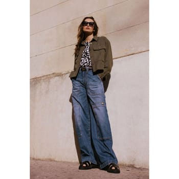 Jeans Le Temps des Cerises Jeans loose, wijd HOLLY, lengte 34