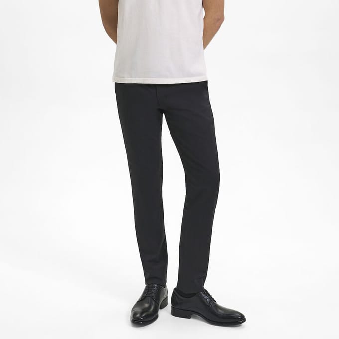 Klassieke traveller pantalon slim fit | Antraciet | maat 50