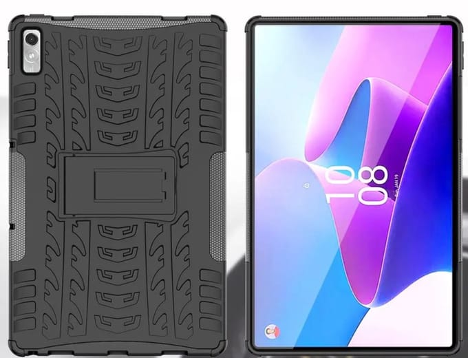 EtuiTab Lenovo Tab P11 2GEN - Tablethoes - Niebieski - Silicoon & PU - Met Standaard