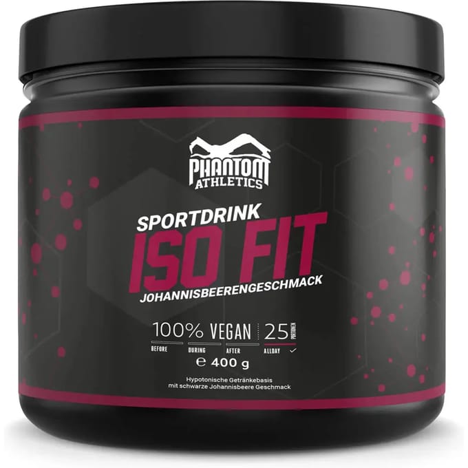 Isotone drank Phantom Athletics Johannisbeere
