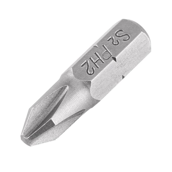 10 Stuks 25mm Lengte 1/4 Inch Zeskant Schacht S2 Magnetische PH2 Kruiskop Schroevendraaier Bits