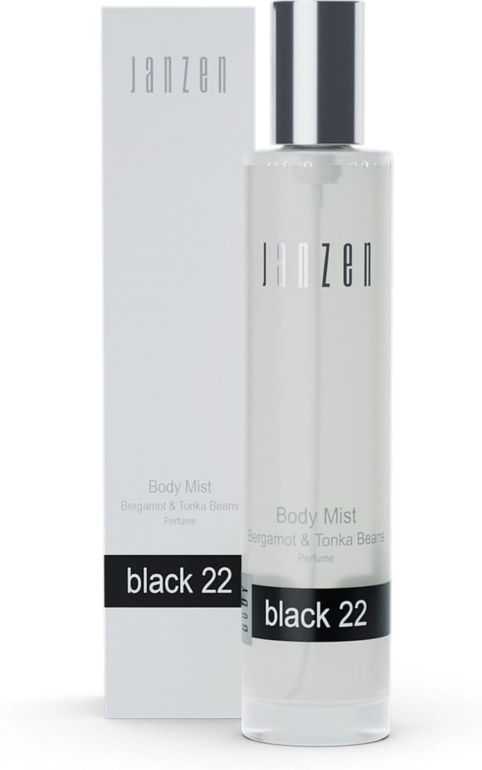 Janzen Black 22 Body Mist Spray