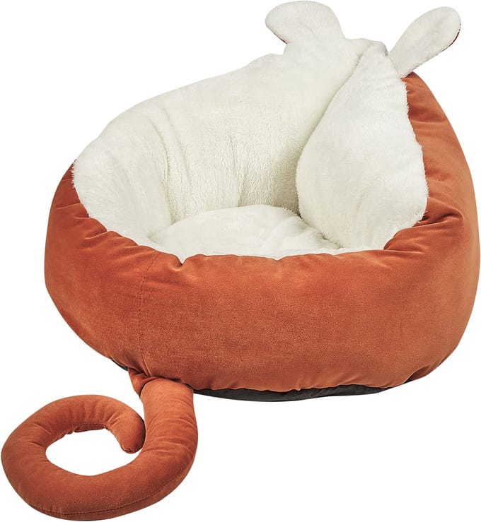 HASSA - Dierenbed - Oranje - Fluweel