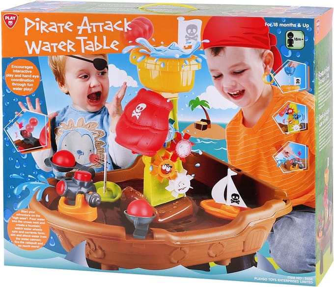 Play watertafel piratenschip - interactief speelgoed voor kinderen.