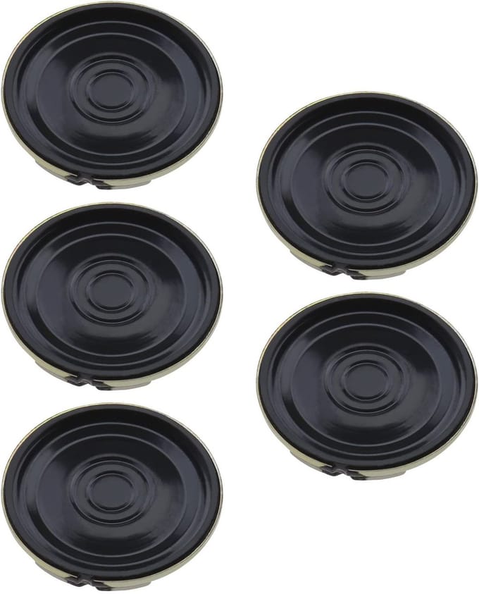 Allecto Binnenluidspreker Vervangingsset 23 mm Compatibel met Game Boy 5 stuks