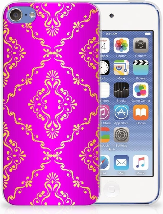 Siliconen Hoesje Apple iPod Touch 5 | 6 Barok Roze