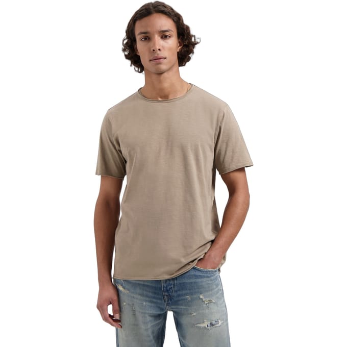 Dstrezzed Ds-mc Queen Tee Timber Wolf Maat: S | Basic T-Shirts Outlet | Heren | Beige