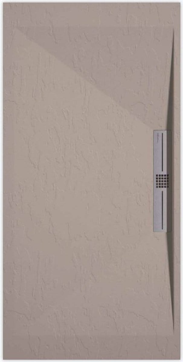Sanifun douchebak Stone Side Sand Slate 900 x 700 S