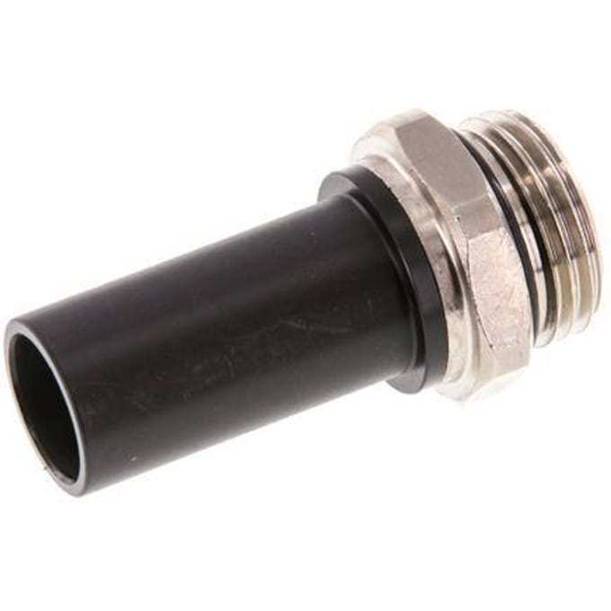 16mm x G1/2'' insteekfitting Messing/PA 66 Buitendraad NBR [2 Stuks]