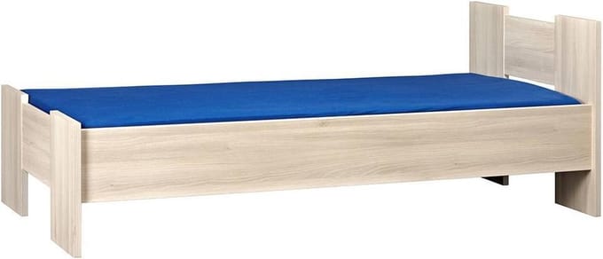 Bedframe 120X210 cm - Licht Hout - Wouw