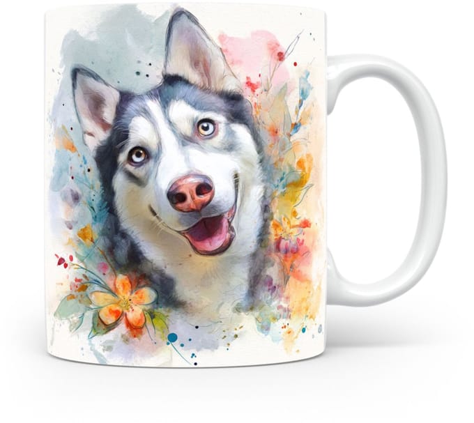 Beker Siberische Husky