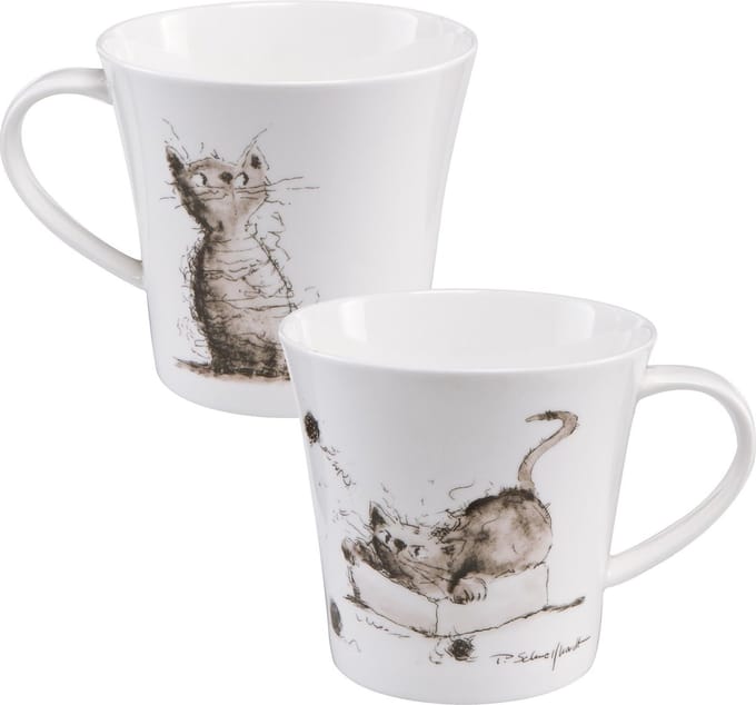Goebel - Peter Schnellhardt | Koffie / Thee Mok Spel uur | Beker - porselein - 350ml