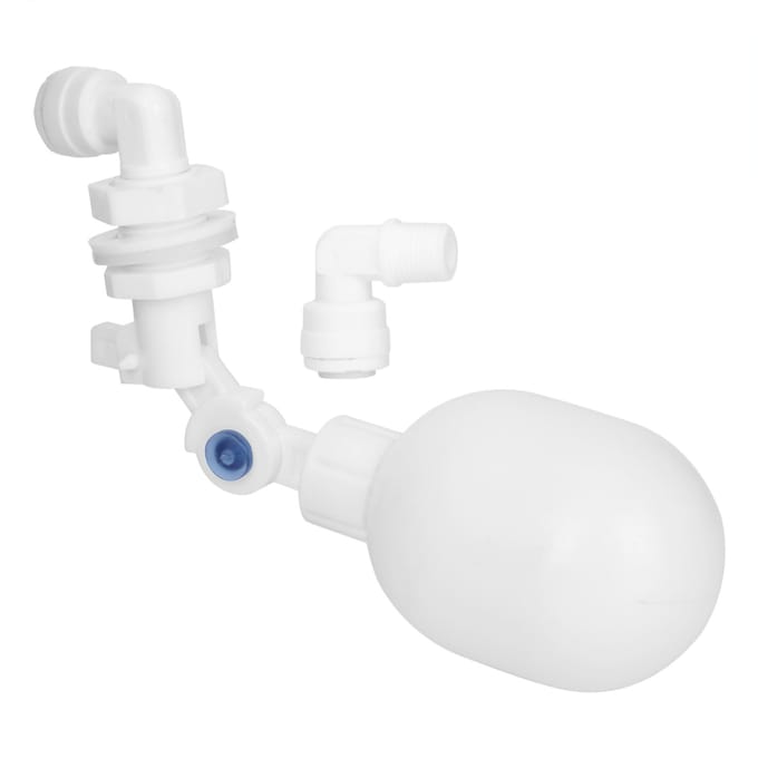 Mini Plastic Instelbare Vlotterkraan Voor Aquarium RO DI Omgekeerde Osmose Systeem white