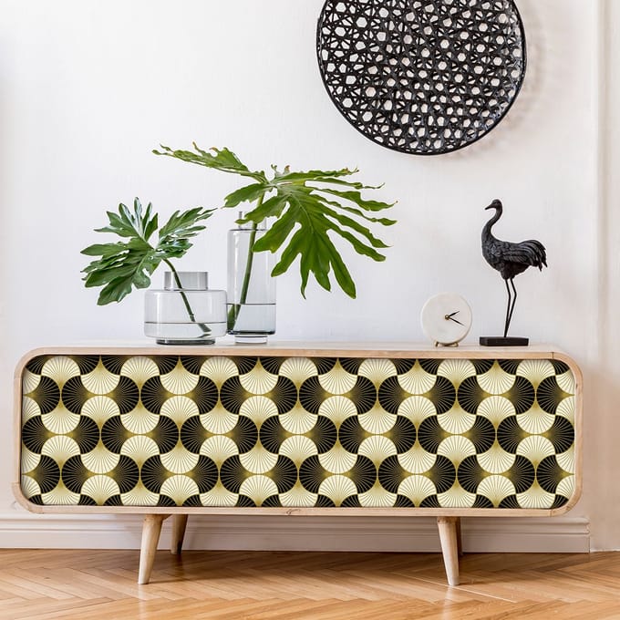 Scandinavische meubelsticker Astridk 60 x 90 cm