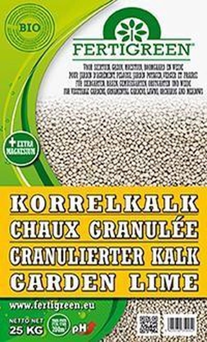 Biologische Kalkkorrels Fertigreen 250 kg (10x25kg)